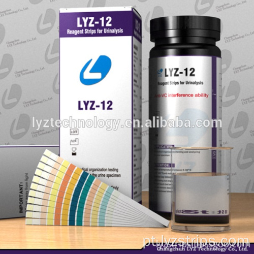 Tiras de teste de cetona LYZ AccuCheck URS-1K URS-2K FDA